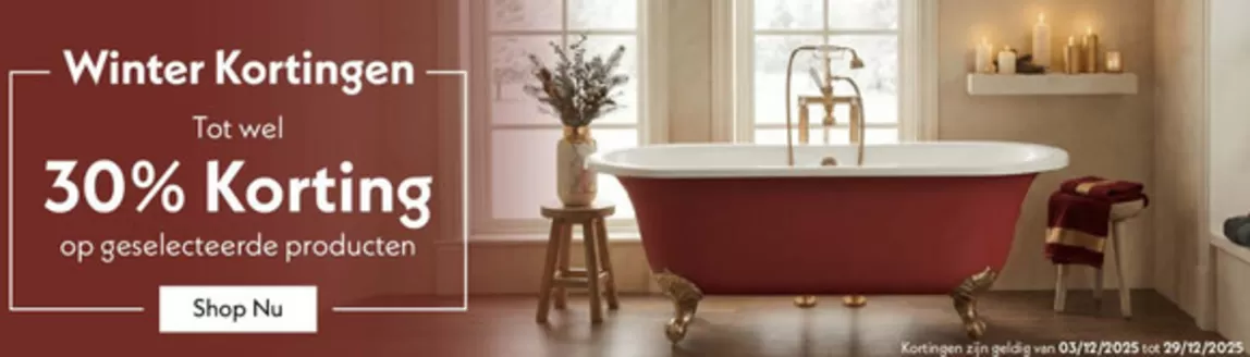 Catalogus van Hudson Reed in Apeldoorn | 30% Korting | 2025-12-03T00:00:00.000Z - 2025-12-29T00:00:00.000Z