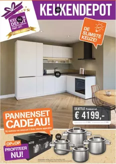 Catalogus van Keukendepot in Apeldoorn | Pannenset cadeau! | 2025-12-03T00:00:00.000Z - 2025-12-07T00:00:00.000Z
