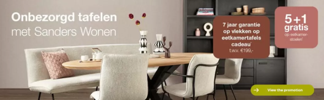 Catalogus van Sanders Wonen in Amsterdam | 5 + 1 Gratis | 2025-12-04T00:00:00.000Z - 2025-12-19T00:00:00.000Z