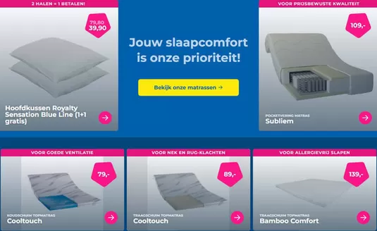 Catalogus van Matrasconcurrent in Amsterdam | Jouw slaapcomfort is onze prioriteit! | 2025-12-04T00:00:00.000Z - 2025-12-18T00:00:00.000Z