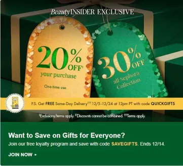 Catalogus van Sephora in Den Haag | 20% off 30% off | 2025-12-05T00:00:00.000Z - 2025-12-14T00:00:00.000Z