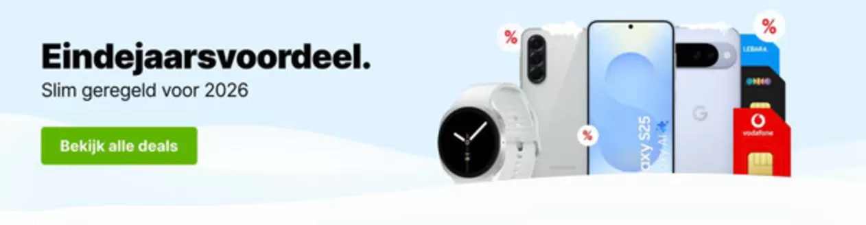 Catalogus van Belsimpel in Veldhoven | Eindejaarsvoordeel. | 2025-12-09T00:00:00.000Z - 2025-12-23T00:00:00.000Z