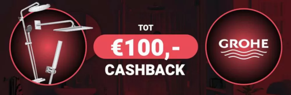 Catalogus van Sanitairwinkel in Rosmalen | Tot €100,- Cashback | 2025-12-09T00:00:00.000Z - 2025-12-23T00:00:00.000Z