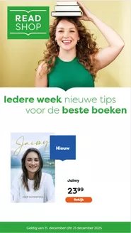 Catalogus van The Read Shop in Zoetermeer | Ledere week nieuwe tips voor de beste boeken | 2025-12-15T00:00:00.000Z - 2025-12-21T00:00:00.000Z