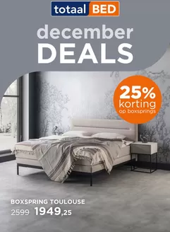 Catalogus van TotaalBED in Bergen op Zoom | December deals | 2025-12-15T00:00:00.000Z - 2025-12-16T00:00:00.000Z