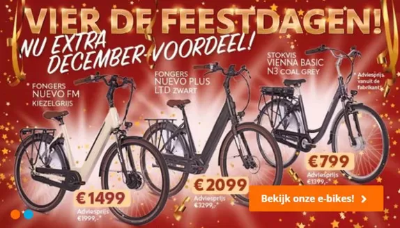 Catalogus van Matrabike in Uithuizen | Feestelijke kortingen op e-bikes! | 2025-12-15T00:00:00.000Z - 2025-12-29T00:00:00.000Z