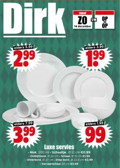 Catalogus van Dirk in Rotterdam | Luxe servies | 2025-12-15T00:00:00.000Z - 2025-12-20T00:00:00.000Z