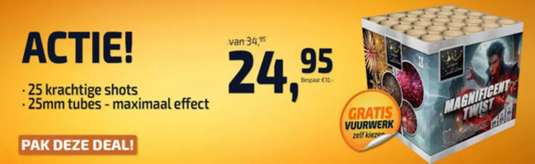Catalogus van Eekhoff vuurwerk in Weert | Actie! | 2025-12-17T00:00:00.000Z - 2025-12-31T00:00:00.000Z