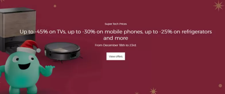 Catalogus van El Corte Ingles in Smilde | Super Tech Prices | 2025-12-18T00:00:00.000Z - 2025-12-23T00:00:00.000Z