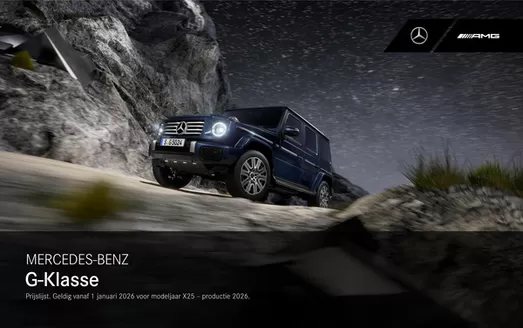 Catalogus van Mercedes-Benz in Velsen-Noord | MERCEDES-BENZ G-Klasse | 2025-12-22T00:00:00.000Z - 2026-06-30T00:00:00.000Z