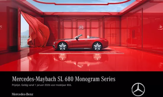 Catalogus van Mercedes-Benz in Velsen-Noord | Mercede-Ms aybach SL 680 Monogram Series | 2025-12-22T00:00:00.000Z - 2026-06-30T00:00:00.000Z