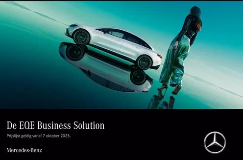 Catalogus van Mercedes-Benz in Velsen-Noord | De EQE Business Solution | 2025-12-22T00:00:00.000Z - 2026-02-28T00:00:00.000Z