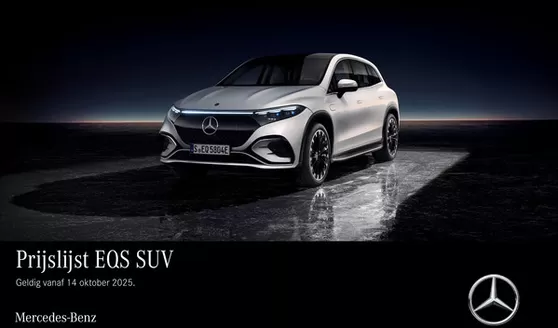 Catalogus van Mercedes-Benz in Velsen-Noord | Prijslijst EQS SUV | 2025-12-22T00:00:00.000Z - 2026-02-28T00:00:00.000Z