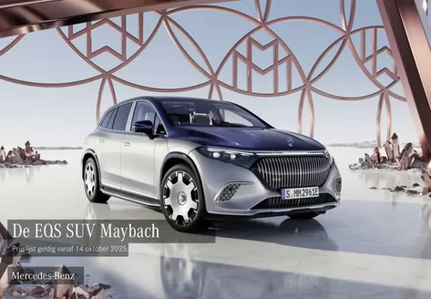 Catalogus van Mercedes-Benz in Velsen-Noord | De EQS SUV Maybach | 2025-12-22T00:00:00.000Z - 2026-02-28T00:00:00.000Z