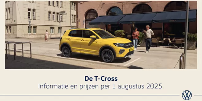 Catalogus van Volkswagen in Amsterdam | De T-Cross | 2025-12-23T00:00:00.000Z - 2025-12-31T00:00:00.000Z