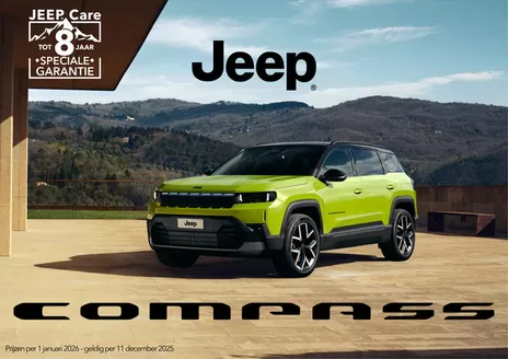Catalogus van Jeep in Amsterdam | COMPASS | 2025-12-23T00:00:00.000Z - 2026-05-31T00:00:00.000Z