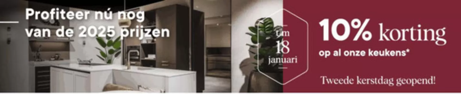 Catalogus van Mandemakers Keukens | 10% korting op al onze keukens | 2025-12-23T00:00:00.000Z - 2026-01-18T00:00:00.000Z
