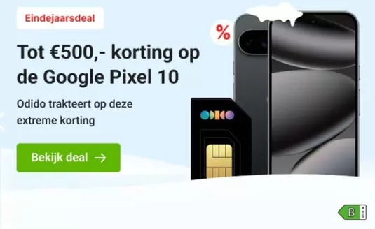 Catalogus van Belsimpel | €500 Korting | 2025-12-24T00:00:00.000Z - 2026-01-07T00:00:00.000Z