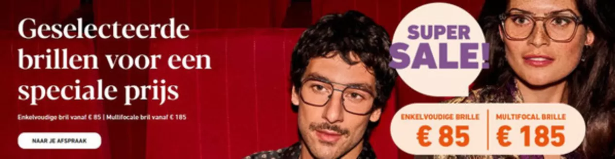 Catalogus van eyes and more in Zwolle | Enkelvoudige bril vanaf € 85, Multifocale bril vanaf € 185 | 2025-12-26T00:00:00.000Z - 2026-01-09T00:00:00.000Z