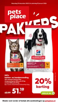 Catalogus van Pets Place in Deventer | Pets Place folder | 2025-12-29T00:00:00.000Z - 2026-01-10T00:00:00.000Z