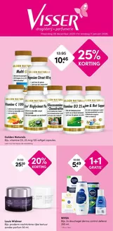 Catalogus van Drogisterij Visser in Haarlem | Drogisterij Visser folder | 2025-12-29T00:00:00.000Z - 2026-01-11T00:00:00.000Z