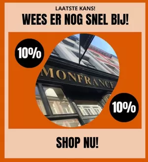 Catalogus van Monfrance Schoenmode in Breda | 10% Korting | 2025-12-30T00:00:00.000Z - 2026-01-13T00:00:00.000Z