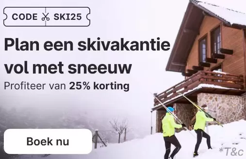 Catalogus van Belvilla in Eindhoven | 25% Korting Code | 2026-01-05T00:00:00.000Z - 2026-01-31T00:00:00.000Z