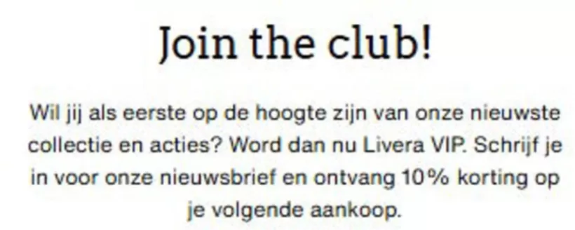 Catalogus van Livera | 10% Korting | 2026-01-06T00:00:00.000Z - 2026-01-20T00:00:00.000Z