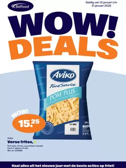 Catalogus van Bidfood in Schiedam | WOW Frietactie | 2026-01-12T00:00:00.000Z - 2026-01-21T00:00:00.000Z