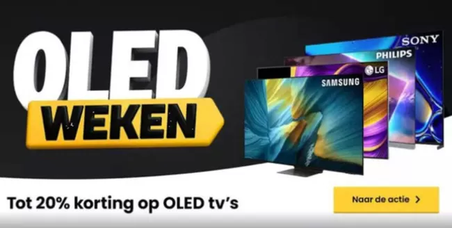 Catalogus van HelloTV in Rotterdam | Tot 20% korting op OLED tv's | 2026-01-12T00:00:00.000Z - 2026-01-18T00:00:00.000Z