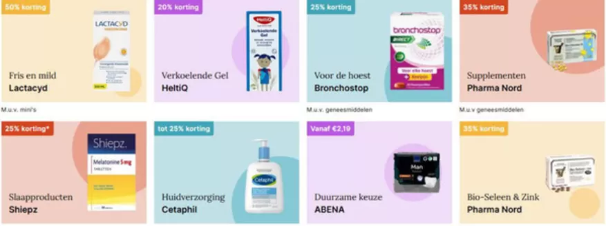 Catalogus van De Online Drogist in Rotterdam | Profiteer van kortingen | 2026-01-13T00:00:00.000Z - 2026-01-18T00:00:00.000Z