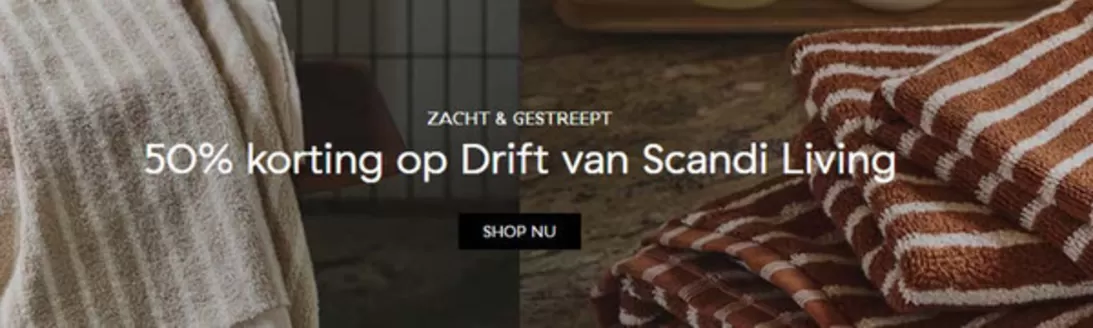 Catalogus van Nordic Nest in Eindhoven | 50% Korting op Drift van Scandi Living | 2026-01-14T00:00:00.000Z - 2026-01-28T00:00:00.000Z
