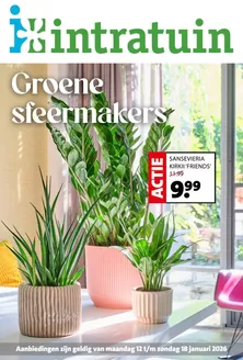 Catalogus van Intratuin in Bussum | Groene sfeermakers | 2026-01-16T00:00:00.000Z - 2026-01-18T00:00:00.000Z