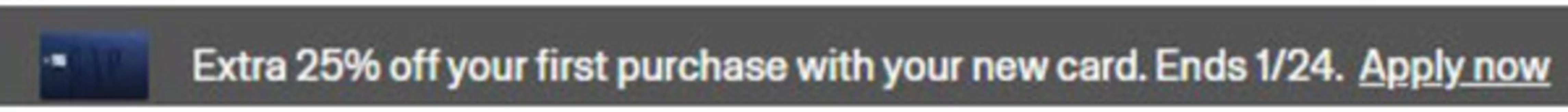 Catalogus van GAP | Extra 25% Off by paying with your card | 2026-01-19T00:00:00.000Z - 2026-01-24T00:00:00.000Z