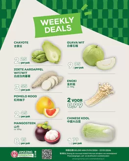 Catalogus van Amazing Oriental in Raalte | Actuele koopjes en aanbiedingen | 2026-01-21T00:00:00.000Z - 2026-01-27T00:00:00.000Z