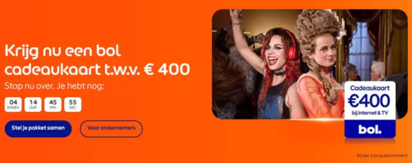 Catalogus van Ziggo | Krijg nu een bol cadeaukaart t.w.v. € 400 | 2026-01-22T00:00:00.000Z - 2026-01-25T00:00:00.000Z