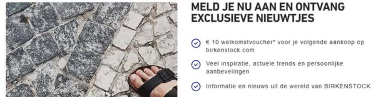 Catalogus van Birkenstock in Rotterdam | €10 welkomstvoucher | 2026-01-23T00:00:00.000Z - 2026-01-31T00:00:00.000Z