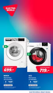 Catalogus van Electroworld in Nuenen | Topaanbiedingen voor alle koopjesjagers | 2026-01-26T00:00:00.000Z - 2026-02-09T00:00:00.000Z