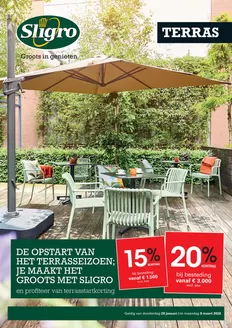 Catalogus van Sligro | Terras 02 2026 | 2026-01-29T00:00:00.000Z - 2026-03-09T00:00:00.000Z