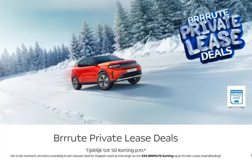 Catalogus van Opel in Bedum | Tot 50 korting p.m | 2026-01-28T00:00:00.000Z - 2026-02-08T00:00:00.000Z