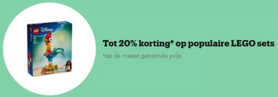Catalogus van Bol.com in Noordwijkerhout | Tot 20% korting op populaire LEGO sets | 2026-01-28T00:00:00.000Z - 2026-01-28T00:00:00.000Z