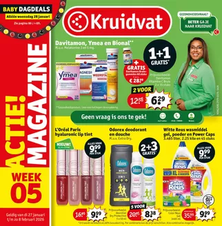 Catalogus van Kruidvat in Tilburg | Folder | 2026-01-28T00:00:00.000Z - 2026-02-08T00:00:00.000Z
