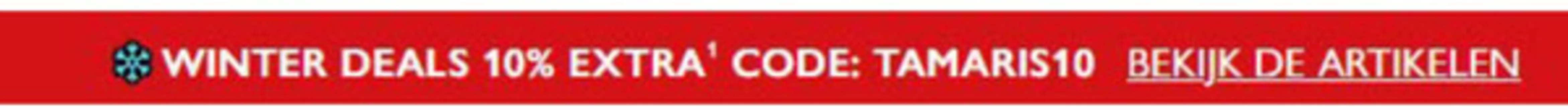 Catalogus van Tamaris Schoenen in Almere | 10% Extra Code TAMARIS10 | 2026-01-29T00:00:00.000Z - 2026-02-08T00:00:00.000Z