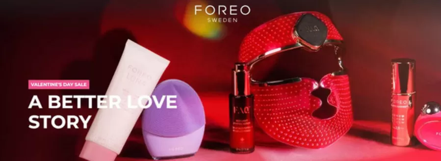 Catalogus van Foreo in Assendelft | Extra 25% off with code 'VALENTINE' | 2026-02-04T00:00:00.000Z - 2026-02-14T00:00:00.000Z