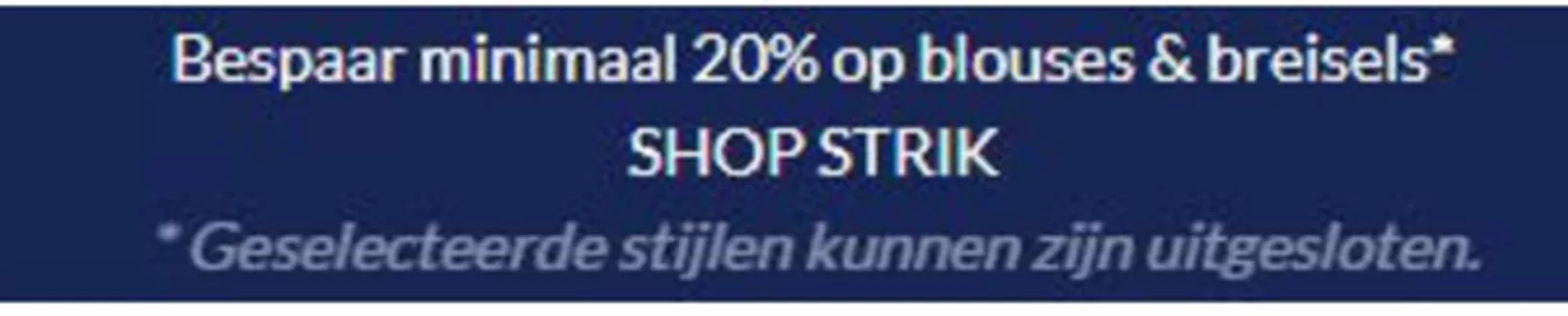 Catalogus van Bon'A Parte in Krimpen aan den IJssel | Bespaar minimaal 20% op blouses & breisels | 2026-02-05T00:00:00.000Z - 2026-02-15T00:00:00.000Z