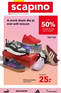 Catalogus van Scapino in Hilversum | Scapino folder | 2026-02-09T00:00:00.000Z - 2026-02-22T00:00:00.000Z