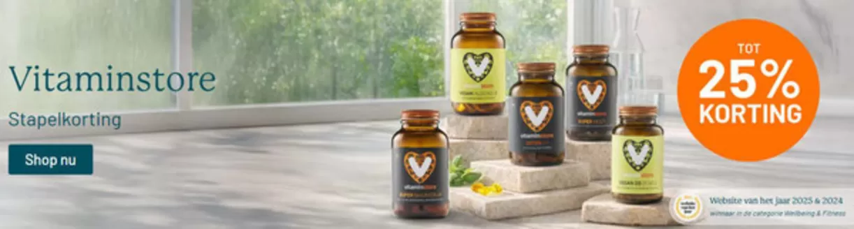 Catalogus van Vitaminstore in Goor | Tot 25% Korting | 2026-02-10T00:00:00.000Z - 2026-02-15T00:00:00.000Z