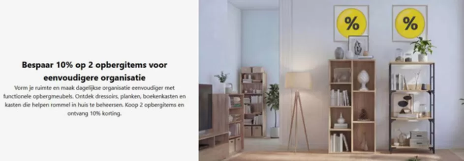 Catalogus van Vida XL in Hardenberg | Bespaar 10% op 2 opbergitems voor eenvoudigere organisatie | 2026-02-11T00:00:00.000Z - 2026-02-22T00:00:00.000Z