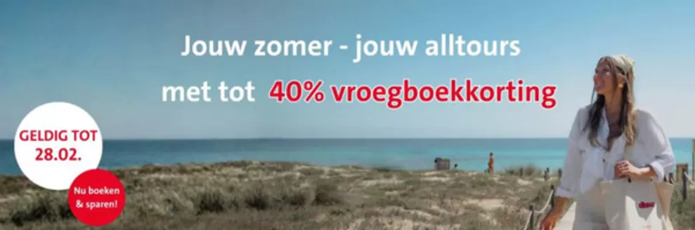 Catalogus van Alltours in Purmerend | Tot 40% vroegboekkorting | 2026-02-11T00:00:00.000Z - 2026-02-28T00:00:00.000Z