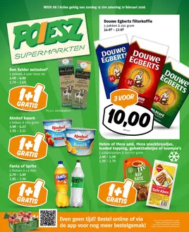 Catalogus van Poiesz in Almere | Actuele koopjes en aanbiedingen | 2026-02-15T00:00:00.000Z - 2026-02-21T00:00:00.000Z